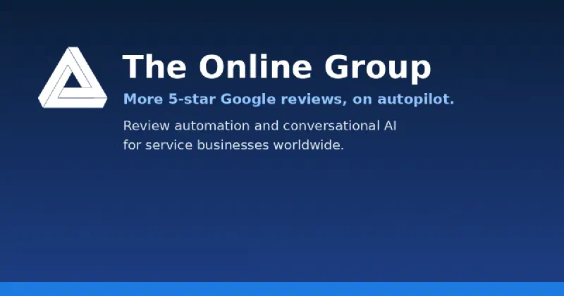 The Online Group Google review automation